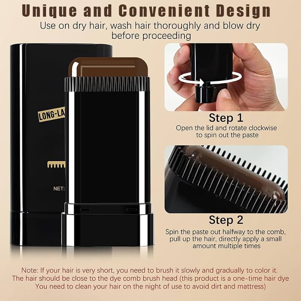 INSTANT HAIR COMB DYE