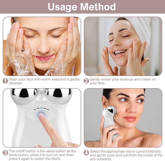 Azra Microcurrent Facial Toning & Sculpting Tool