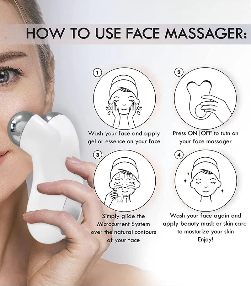 Azra Microcurrent Facial Toning & Sculpting Tool