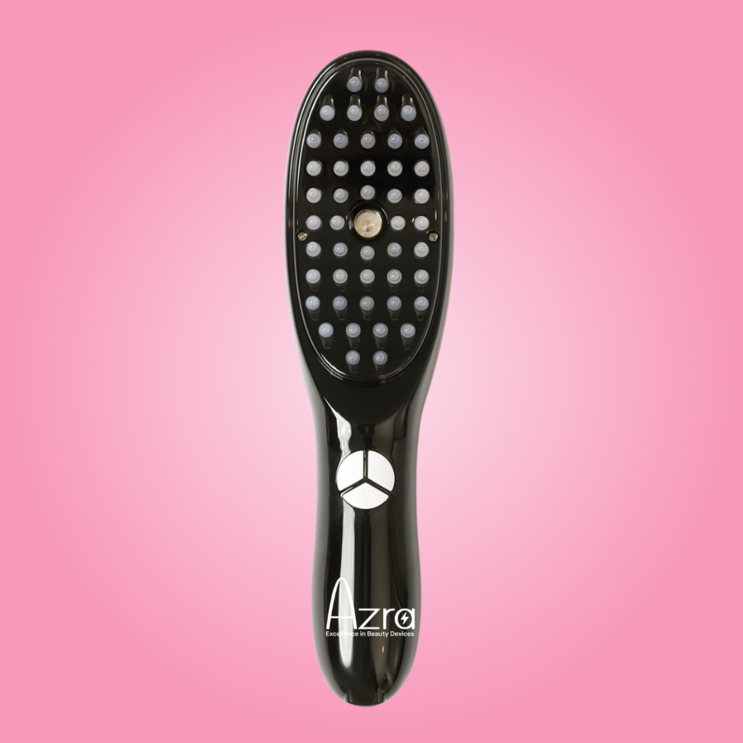 Hair Growth Brush with Steam & Vibration | Azra.pk